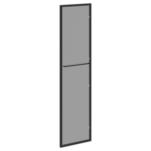 Дверь стеклянная в рамке правая LOFTIS Дуб Бофорд LMRG 40 R (790х20х1470) в Южно-Сахалинске