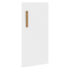 Дверь для шкафа низкая правая FORTA Белый FLD 40-1(R) (396х18х766) в Южно-Сахалинске