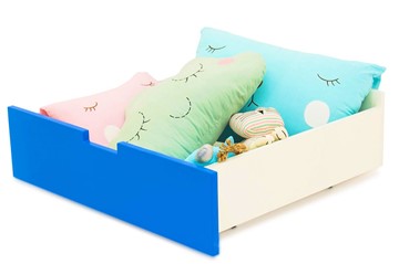 Ящик для кровати Skogen синий в Южно-Сахалинске