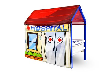Игровая накидка для кровати-домика Svogen «Госпиталь» в Южно-Сахалинске - предосмотр 1