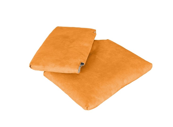 Комплект чехлов на сиденье и спинку стула СУТ.01.040-01 Оранжевый, Замша в Южно-Сахалинске - изображение 1