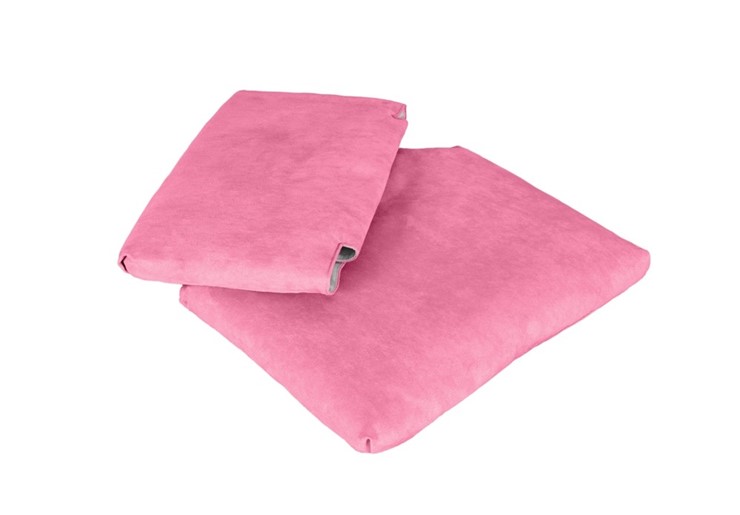 Комплект чехлов на сиденье и спинку стула СУТ.01.040-01 Розовый, Замша в Южно-Сахалинске - изображение 1