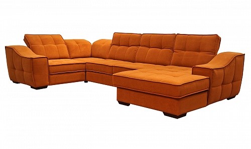 Угловой диван N-11-M (П1+ПС+УС+Д2+Д5+П1) в Южно-Сахалинске - изображение