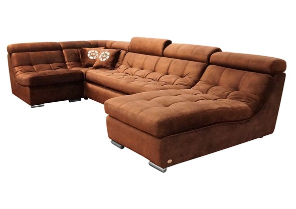 П-образный диван F-0-M Эко (ПС+УС+Д2+Д4) в Южно-Сахалинске - изображение
