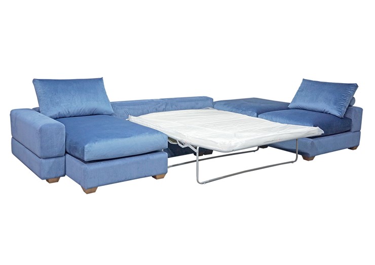 П-образный диван V-10-M П (П1+Д4+Д2+УС+ПС), Memory foam в Южно-Сахалинске - изображение 1