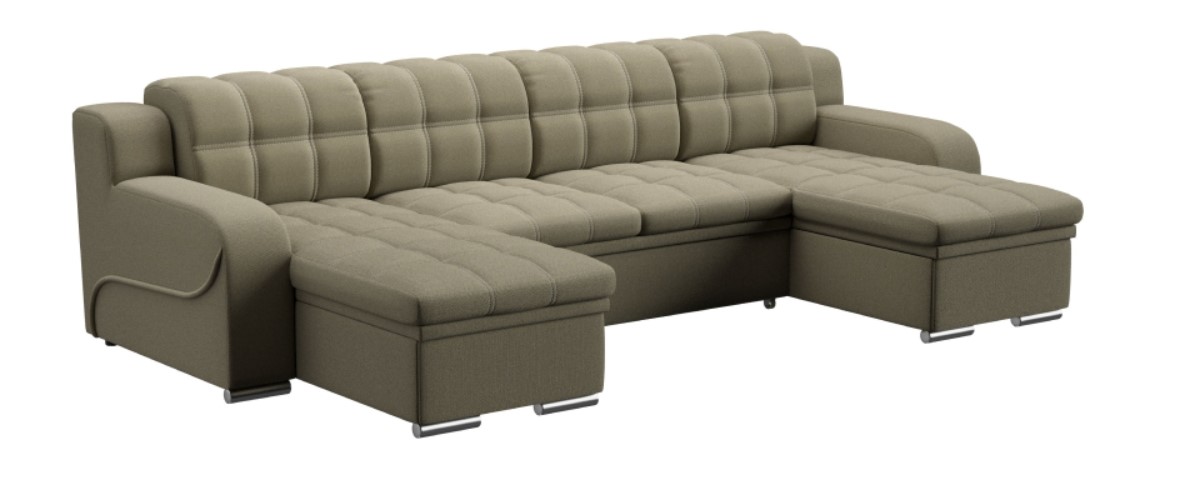 П-образный диван Жемчуг 2 ПДУ в Южно-Сахалинске заказать по доступной ...