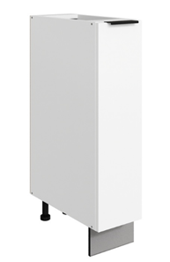 Шкаф рабочий Стоун L200 (1 дв.гл.) (белый/джелато софттач) в Южно-Сахалинске