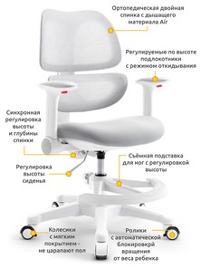Детское растущее кресло Dream Air Y-607 G в Южно-Сахалинске - предосмотр 1