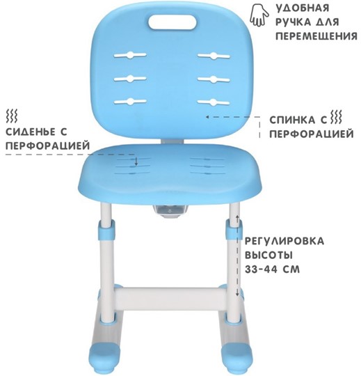 Кресло Holto-6 голубой в Южно-Сахалинске - изображение 2