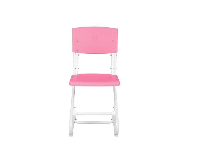 Регулируемый детский стул СУТ.02 Пластик (рост от 115 см), Розовый в Южно-Сахалинске - изображение 1