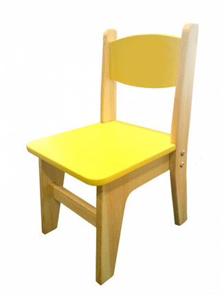 Детский стульчик Вуди желтый (H 300) в Южно-Сахалинске - изображение