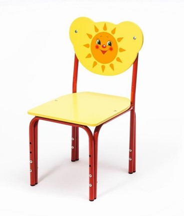 Детский растущий стул Солнышко (Кузя-СОЛ(1-3)ЖКр) в Южно-Сахалинске - изображение