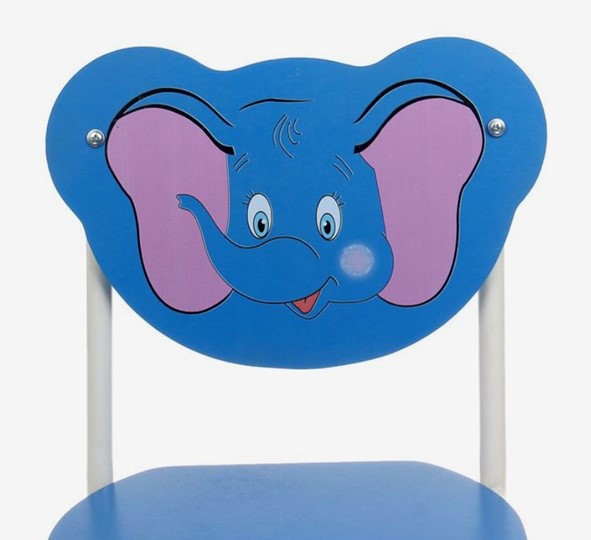 Детский растущий стул Слоненок (Кузя-СЛ(1-3)ССр) в Южно-Сахалинске - изображение 1