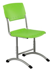 Детский стул регулируемый Отличник.3 3-5, Салатовый RAL 6038/Светло-серый в Южно-Сахалинске - предосмотр