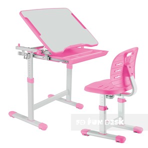 Растущая парта + стул Piccolino III Pink в Южно-Сахалинске - предосмотр