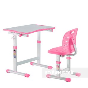 Растущий стол и стул Omino Pink в Южно-Сахалинске - предосмотр