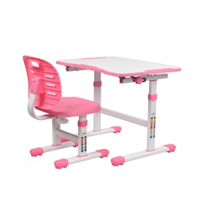 Комплект парта + стул Acacia Pink Cubby в Южно-Сахалинске - предосмотр
