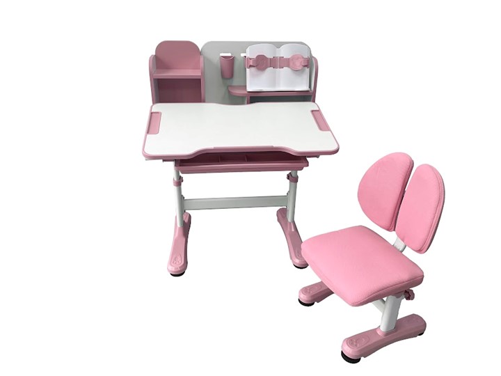 Растущая парта и стул Vivo Pink FUNDESK в Южно-Сахалинске - изображение 3