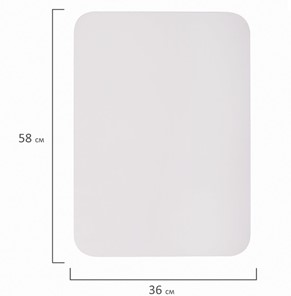 Магнитная доска для рисования BRAUBERG, 58х36 см с маркером, магнитом и салфеткой в Южно-Сахалинске - предосмотр 8