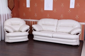 Прямой диван Квин 6 БД и 1 кресло в Южно-Сахалинске - предосмотр