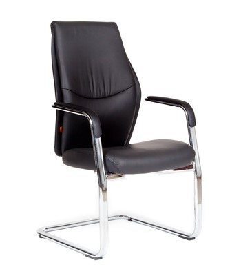 Офисное кресло CHAIRMAN Vista V Экокожа премиум черная в Южно-Сахалинске - изображение