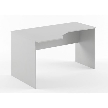 Офисный стол SIMPLE SET-1400 L левый 1400х900х760 серый в Южно-Сахалинске - изображение