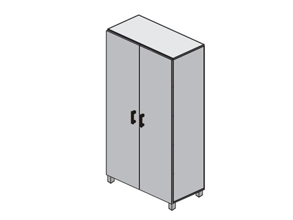 Шкаф-гардероб Born В-701.1 900х450х2054 мм в Южно-Сахалинске - изображение