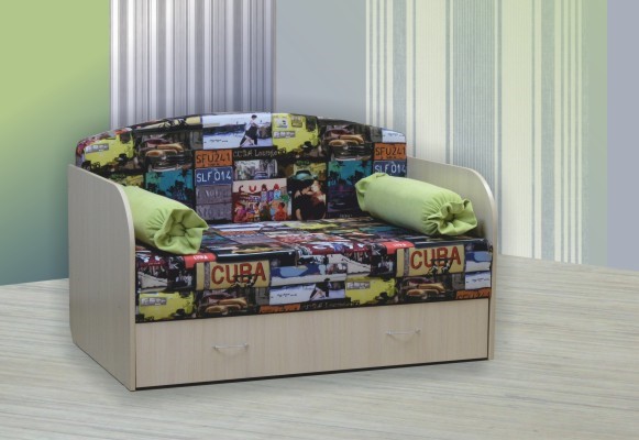 Детский диван-кровать Ева 12 в Южно-Сахалинске - изображение