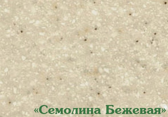 Панель пристеночная 3000*600*6мм ЛД 289010.000 Семолина бежевая в Южно-Сахалинске - изображение